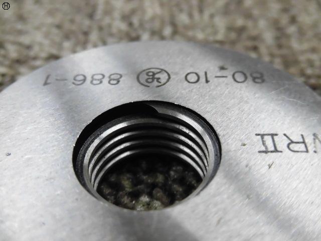 第一測範 ISSOKU W16 山14 ウィットねじリングゲージ