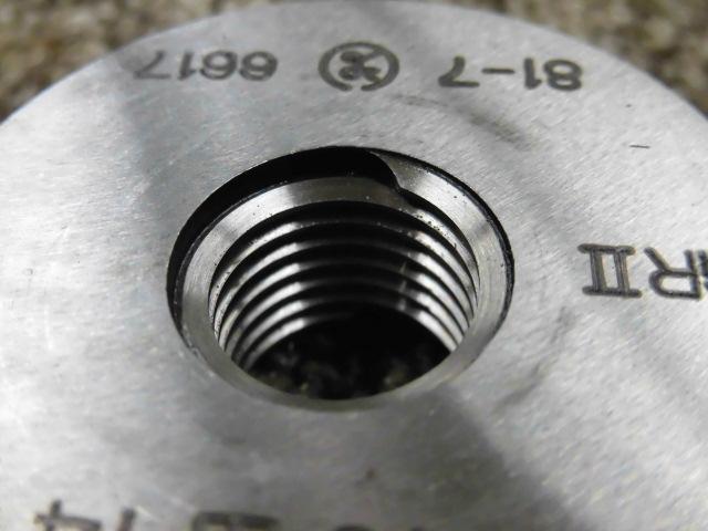 第一測範 ISSOKU W16 山14 ウィットねじリングゲージ