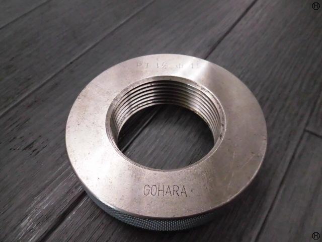 郷原精機 GSK PT1 1/2 山11 管用テーパーねじゲージ
