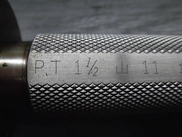 郷原精機 GSK PT1 1/2 山11 管用テーパーねじゲージ