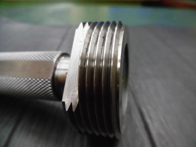 郷原精機 GSK PT1 1/2 山11 管用テーパーねじゲージ