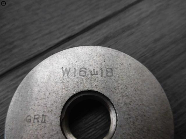 郷原精機 GSK W16 山18 ウィットねじリングゲージ