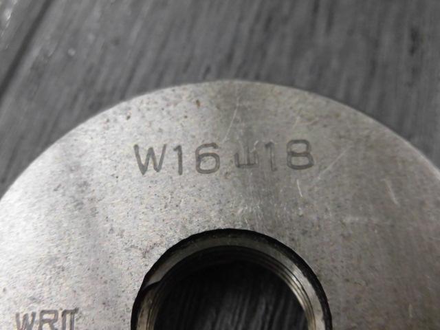 郷原精機 GSK W16 山18 ウィットねじリングゲージ