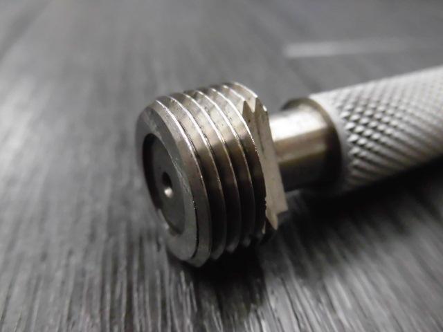 郷原精機 GSK PT3/8 山19 管用テーパーねじゲージ