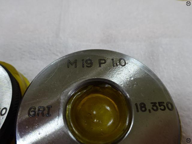 トーソク M19 P1.0 ねじリングゲージ