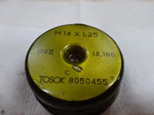 トーソク M14 P1.25 ねじリングゲージ