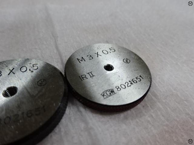 KGW M3 P0.5 ねじリングゲージ