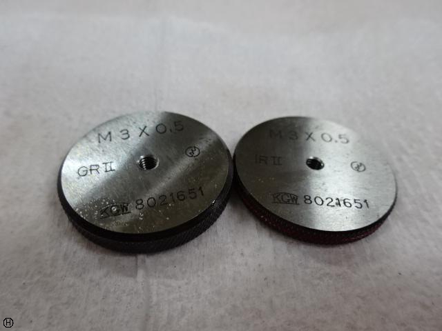 KGW M3 P0.5 ねじリングゲージ