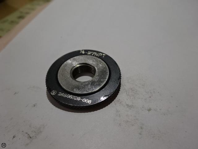 第一測範 ISSOKU 1/8-27NPT ねじリングゲージ