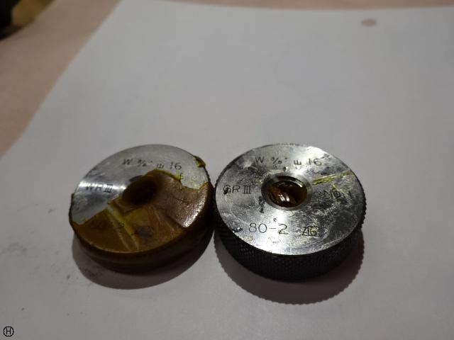 AGS W3/8 山16 ねじリングゲージ