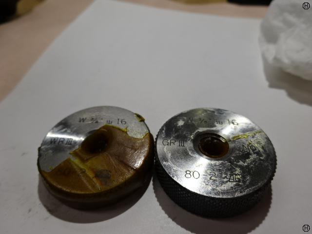 AGS W3/8 山16 ねじリングゲージ