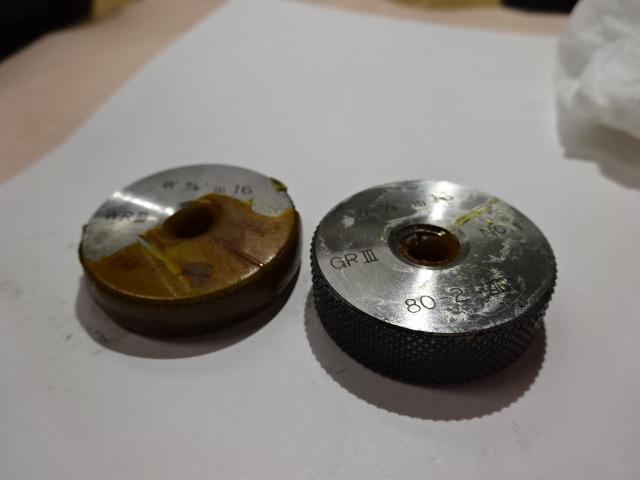 AGS W3/8 山16 ねじリングゲージ