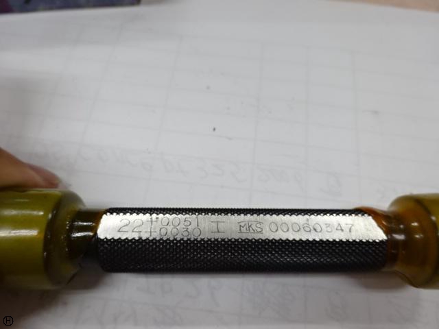 溝口挾範製作所 22 栓ゲージ