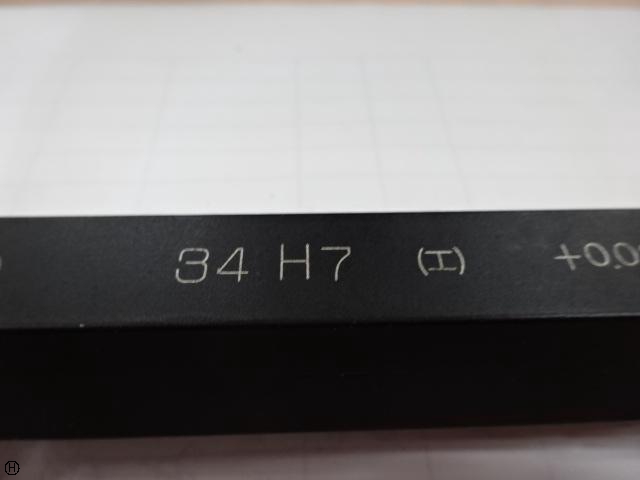 郷原精機 GSK 34H7 栓ゲージ