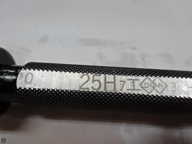 永井ゲージ DIA 25H7 栓ゲージ