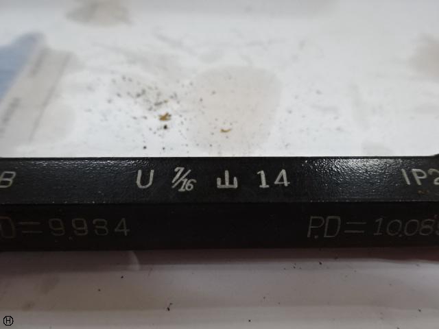 郷原精機 GSK U7/16 山14 ネジゲージ