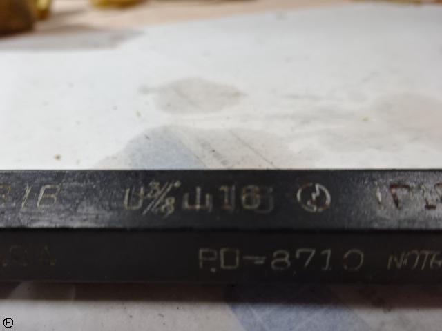 郷原精機 GSK U3/8 山16 ネジゲージ