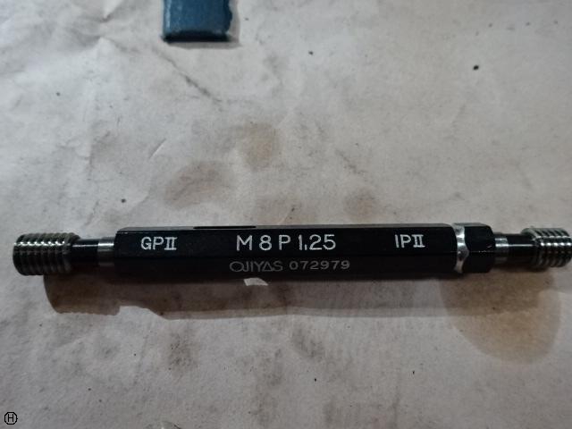 オヂヤセイキ OJIYAS M8 P1.25 ネジゲージ