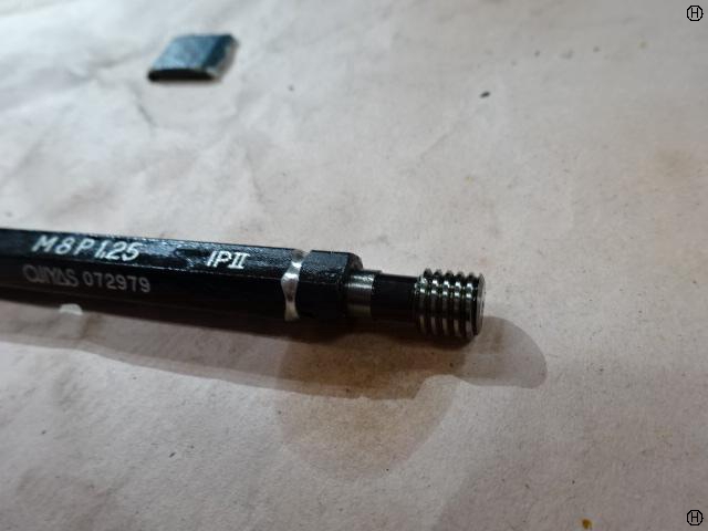 オヂヤセイキ OJIYAS M8 P1.25 ネジゲージ