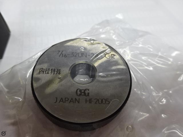 OSG 7/16-32UN-2A ねじリングゲージ