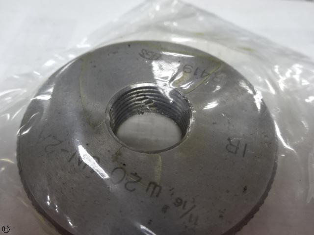 AGS 11/16 山20 UN-2A ねじリングゲージ