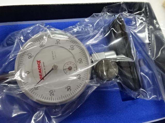 尾崎製作所 PEACOCK T2 ダイヤルデプスゲージ