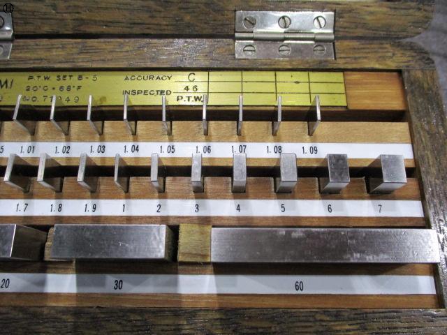 ツガミ B-5 ブロックゲージセット