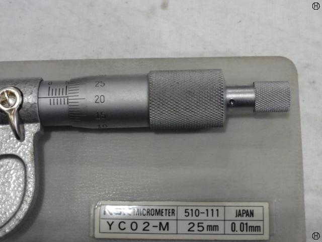 日本測定 NSK YC02-M 棒球面マイクロメーター