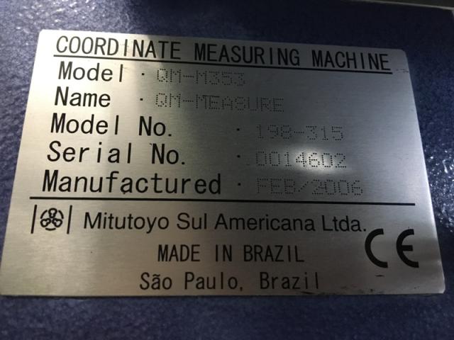 ミツトヨ QM-M353 三次元測定機