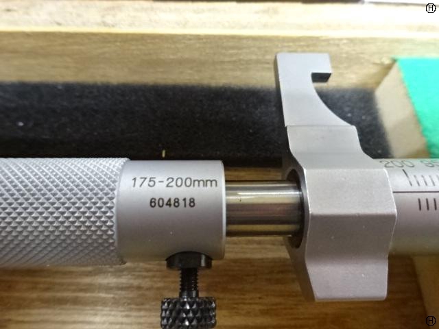 ミツトヨ IMP-200 キャリパー形内側マイクロメーター