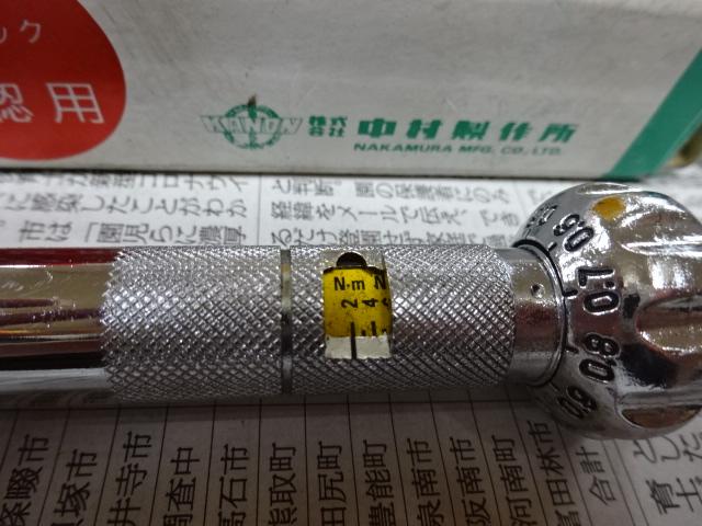 中村製作所 KANON N60LCK トルクレンチ
