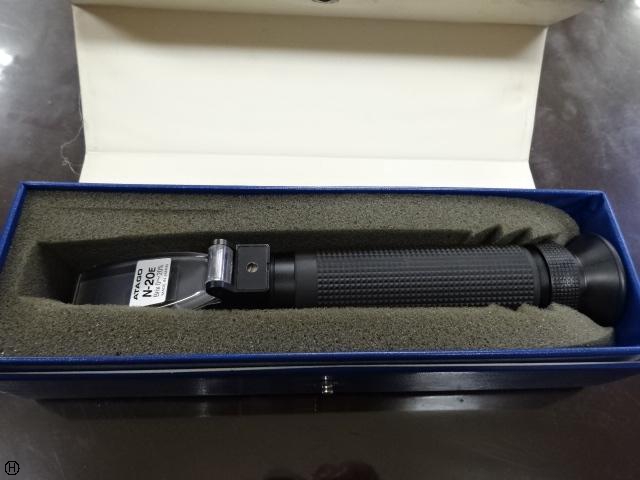 アタゴ N-20E 手持屈折計