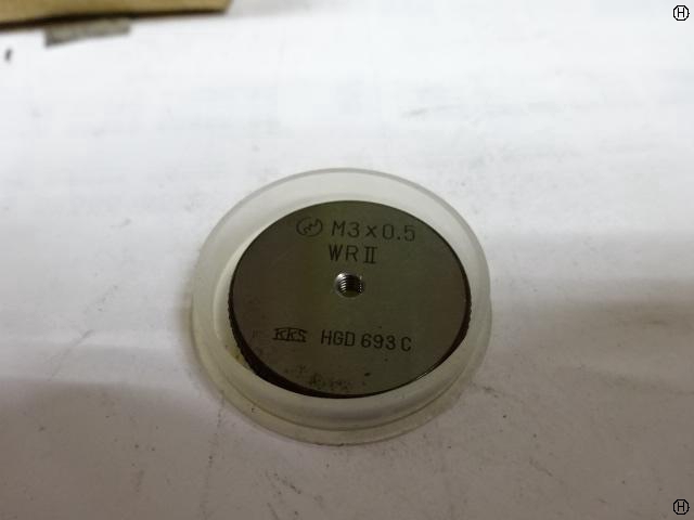 黒田精工 KKS M3 P0.5 ねじリングゲージ