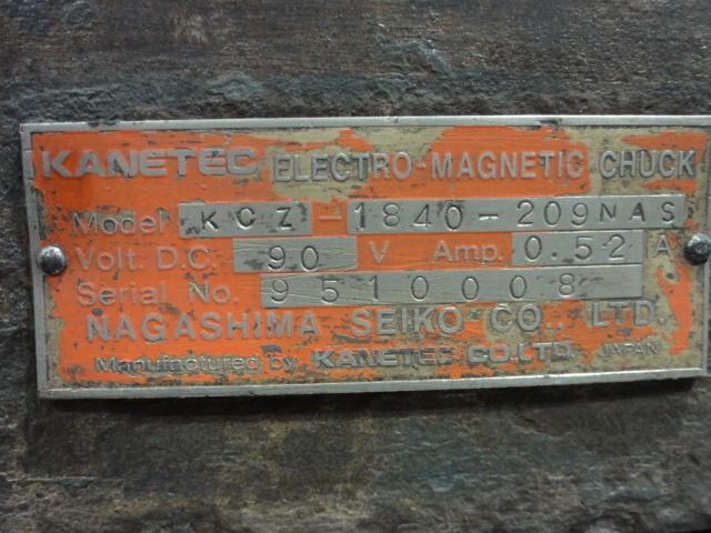 カネテック KCZ-1840-209NAS マグネットチャック