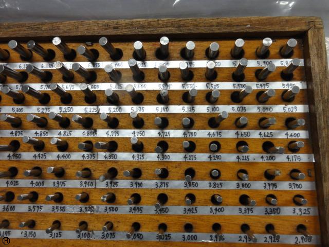  1.550-6.275 ピンゲージセット
