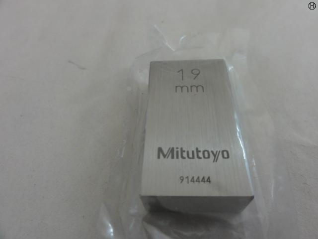 ミツトヨ 19mm ブロックゲージ