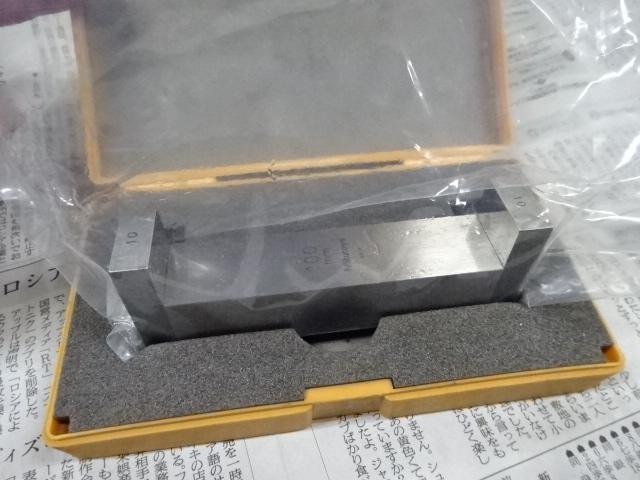 ミツトヨ 100mm ブロックゲージ