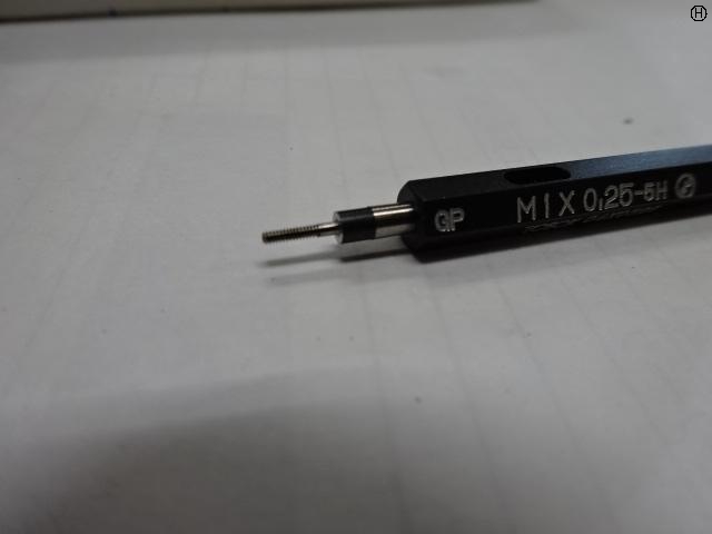 トーソク M1.0X0.25-5H ねじゲージ