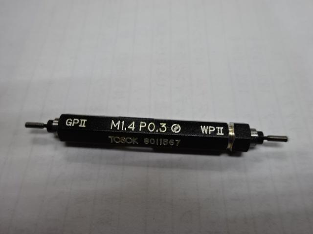 トーソク M1.1X0.3 ねじゲージ