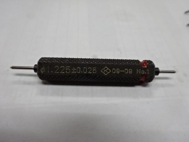 駒谷ゲージ 1.225±0.025 栓ゲージ