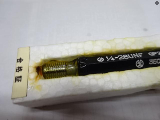 第一測範 ISSOKU 1/4-28UNF ねじゲージ