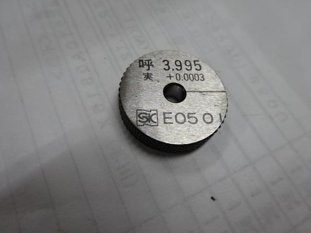 新潟精機 SK 3.995 セットリング(マスターリングゲージ)