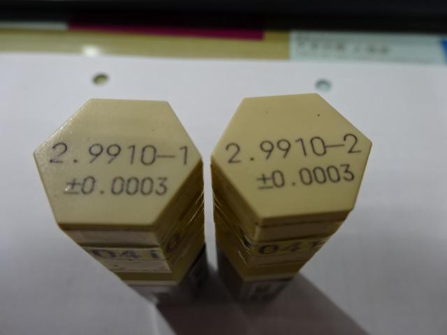  2.9910No.1~2 セラミックピンゲージ