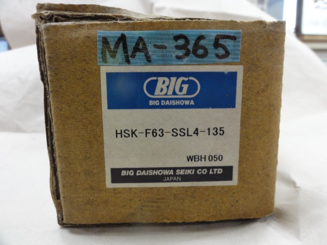 大昭和精機 BIG HSK-F63-SSL4-135 モールドチャック