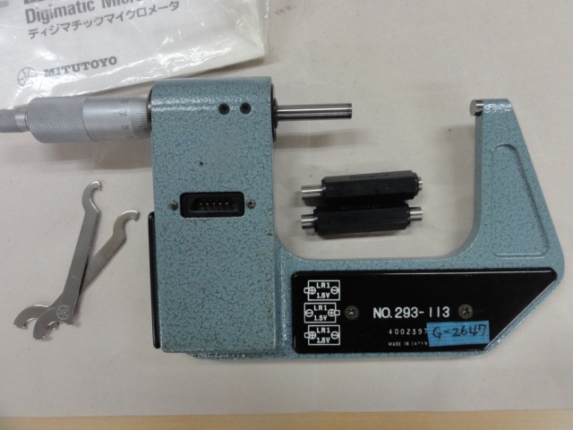 ミツトヨ MD-75M デジタル外側マイクロメーター