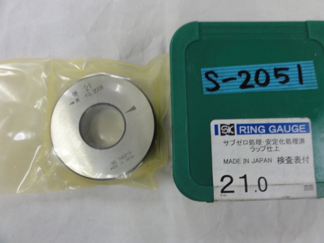 新潟精機 SK 21 セットリング(マスターリングゲージ)