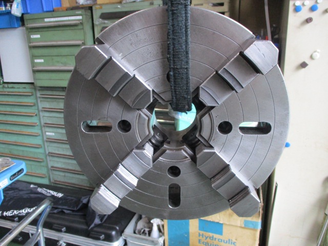 北川鉄工所 φ300 4爪インディペンデントチャック