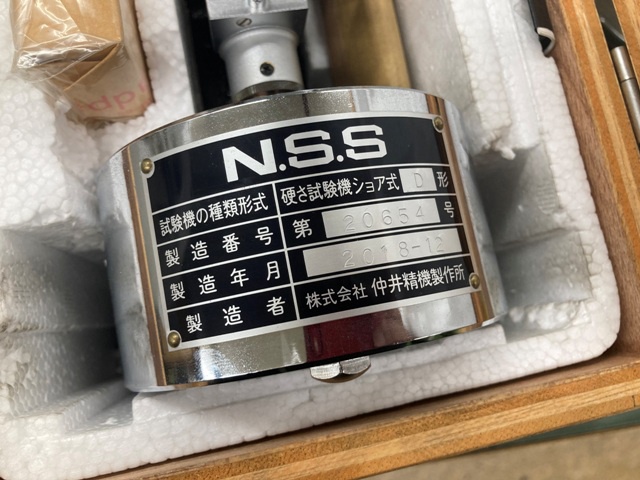 仲井精機製作所 D型 ショア硬度計