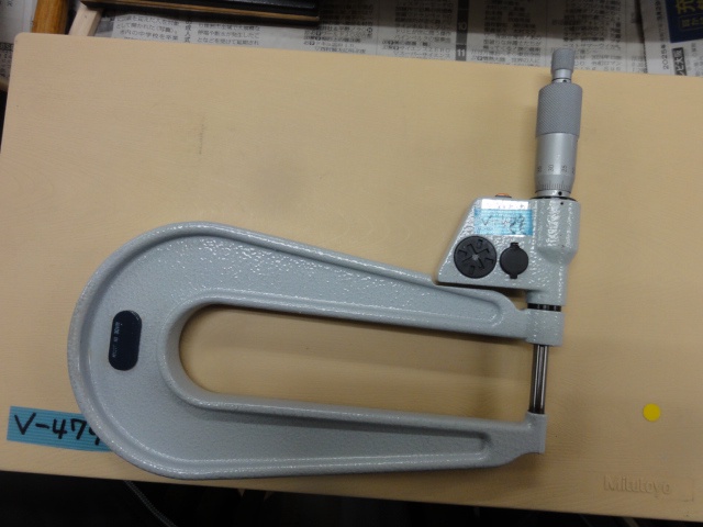 ミツトヨ PMU150-25DM デジタルU字形鋼板マイクロメーター