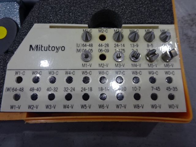 ミツトヨ TMC-25 替駒式ねじマイクロメーター